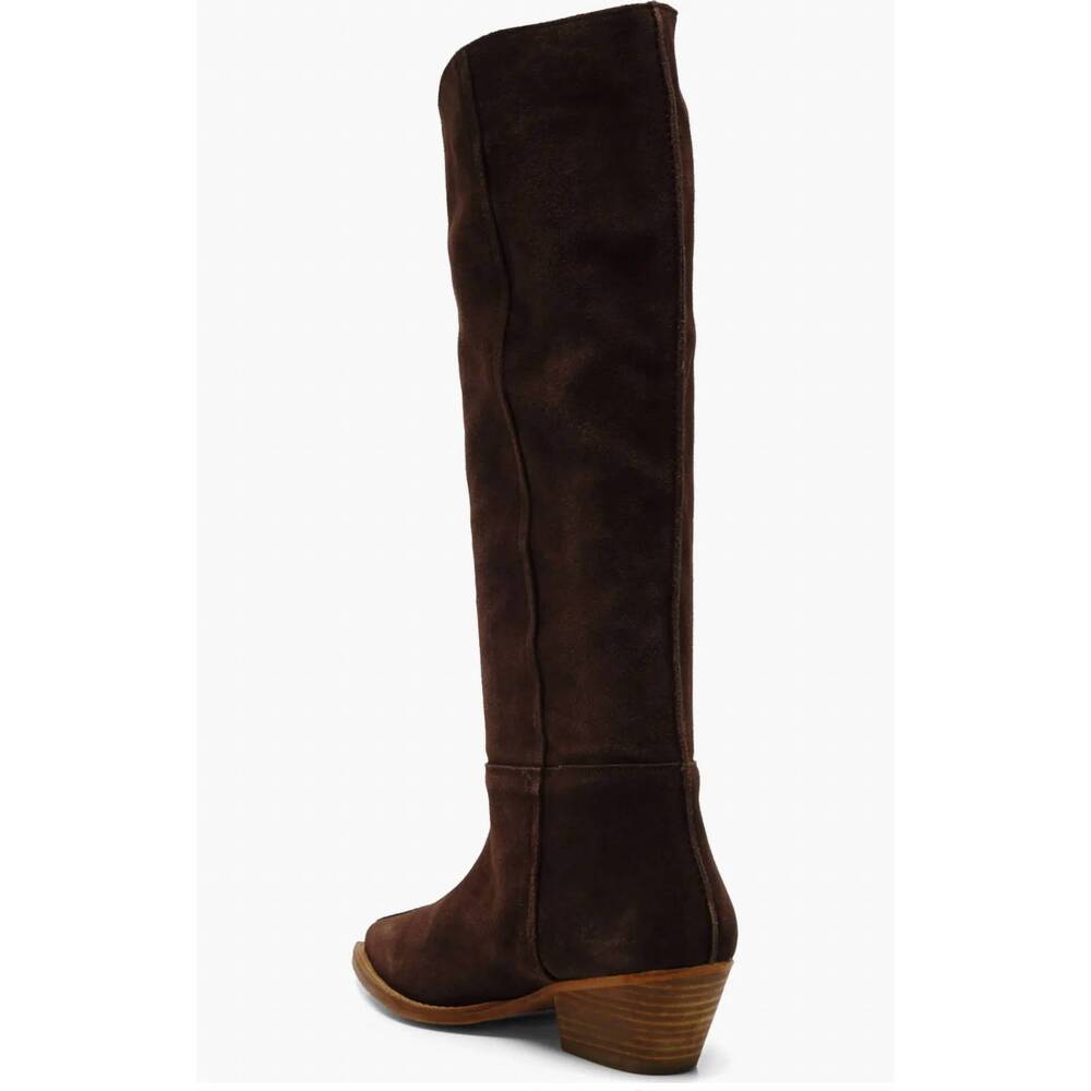 NEW FREE PEOPLE women's sway low slouch 2.0 boot in fudgesicle - Picture 3 of 3